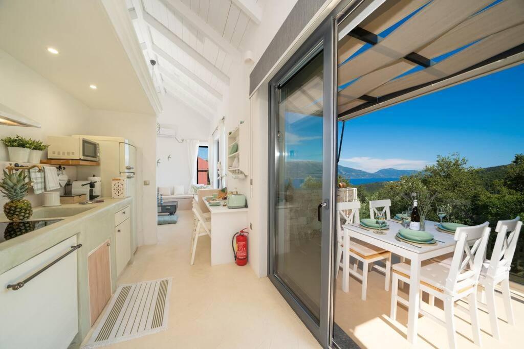 Villa Elisabeth Sea View Private Pool Fiskardo Kefalonia Katsaráta Eksteriør billede