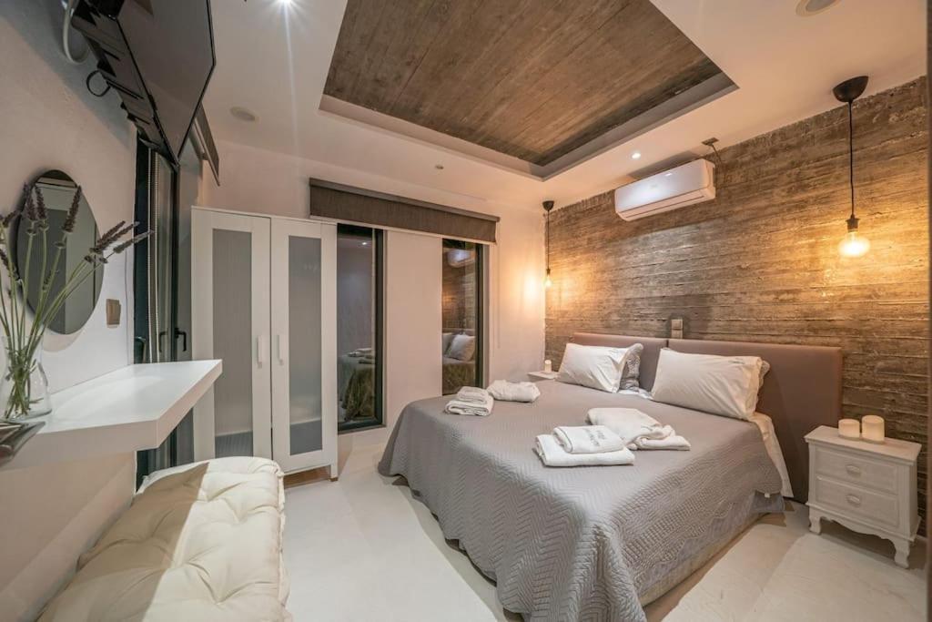 Villa Elisabeth Sea View Private Pool Fiskardo Kefalonia Katsaráta Eksteriør billede